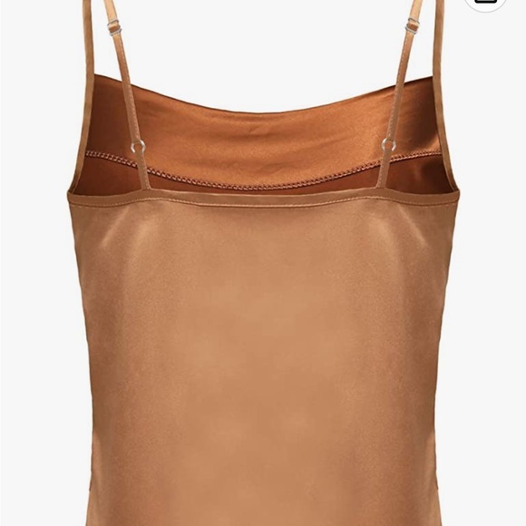 BOGO silky brown camisole - Picture 3 of 4